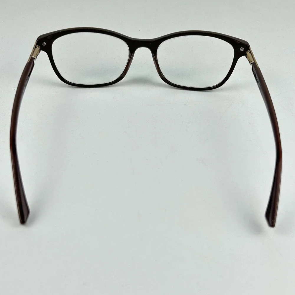 Jones New York J768 Women Eyeglasses Frame Taupe Plastic Full Rim 53-17-135‎ mm